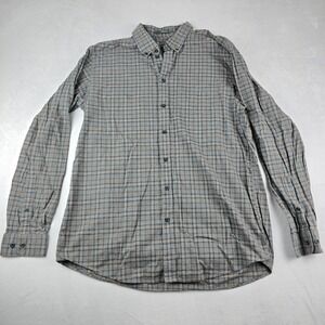 Eddie Bauer Flannel Shirt‎ Relaxed Fit Plaid Button Up Long Sleeve Mens TL